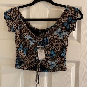 Rue21 Crop Off Shoulder